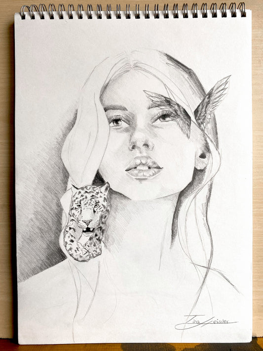 “Second Sight” Original Drawing