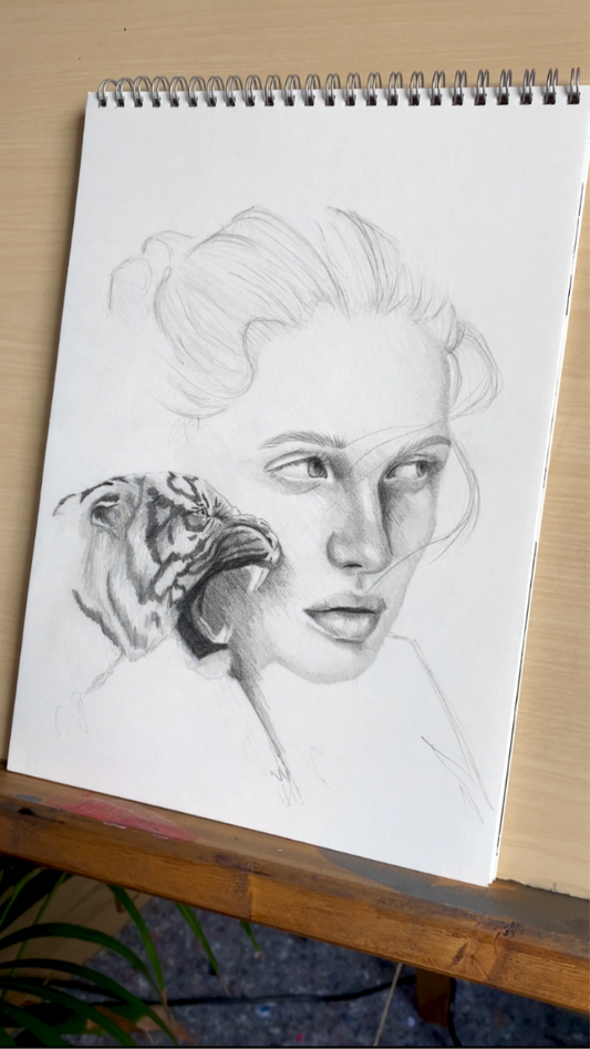 Drawing of “Storm”