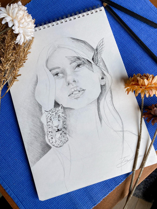 “Second Sight” Original Drawing
