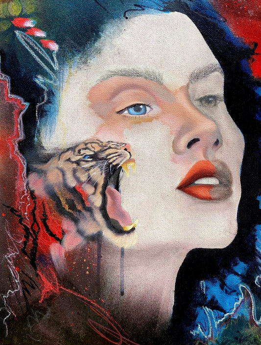 "Untamed" Original Painting